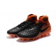 New Nike Magista Obra II FG Soccer Shoes For Sale Black White Hyper Crimson