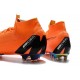 Soccer Shoes For Men - Nike Mercurial Superfly 6 Elite FG Total Orange Black Volt