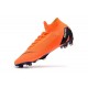 Soccer Shoes For Men - Nike Mercurial Superfly 6 Elite FG Total Orange Black Volt