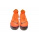 Soccer Shoes For Men - Nike Mercurial Superfly 6 Elite FG Total Orange Black Volt