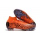 Soccer Shoes For Men - Nike Mercurial Superfly 6 Elite FG CR7 Black Orange White