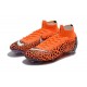 Soccer Shoes For Men - Nike Mercurial Superfly 6 Elite FG CR7 Black Orange White