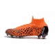 Soccer Shoes For Men - Nike Mercurial Superfly 6 Elite FG CR7 Black Orange White