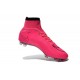 Nike Mercurial Superfly IV FG Soccer Boots - Hyper Pink BlackShoes For Men 