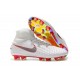 New Nike Shoes - Nike Magista Obra II FG Soccer Boots White Metallic Cool Grey Light Crimson