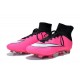Nike Men's Mercurial Superfly 4 FG Football Cleats Hyper Pink White Black