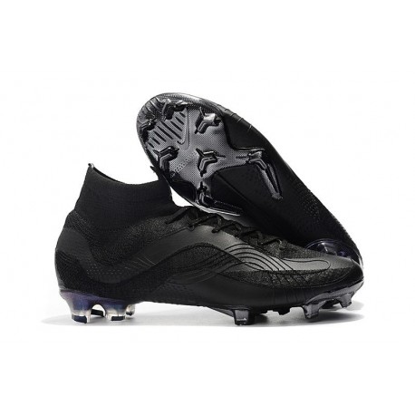 Soccer Shoes For Men - Nike Mercurial Superfly 6 Elite FG All Black