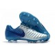 Soccer Shoes For Men Nike Tiempo Legend 7 FG - Silver Blue