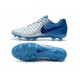 Soccer Shoes For Men Nike Tiempo Legend 7 FG - Silver Blue