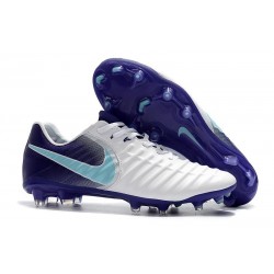 Football Cleats Nike Tiempo Legend VII FG - White Purple