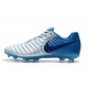 Soccer Shoes For Men Nike Tiempo Legend 7 FG - Silver Blue
