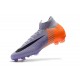 Soccer Shoes For Men - Nike Mercurial Superfly 6 Elite FG Purple Orange Black