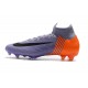 Soccer Shoes For Men - Nike Mercurial Superfly 6 Elite FG Purple Orange Black