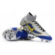 Soccer Shoes For Men - Nike Mercurial Superfly 6 Elite FG Silver Blue Yellow