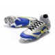 Soccer Shoes For Men - Nike Mercurial Superfly 6 Elite FG Silver Blue Yellow