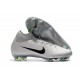 Soccer Shoes For Men - Nike Mercurial Superfly 6 Elite FG Silver Gray