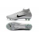 Soccer Shoes For Men - Nike Mercurial Superfly 6 Elite FG Silver Gray