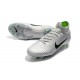 Soccer Shoes For Men - Nike Mercurial Superfly 6 Elite FG Silver Gray