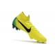 Soccer Shoes For Men - Nike Mercurial Superfly 6 Elite FG Yellow Black
