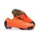 Football Boots for Men - Nike Mercurial Vapor XII 360 Elite FG Total Orange Black Volt
