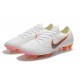 Football Boots for Men - Nike Mercurial Vapor XII 360 Elite FG White Metallic Cool Grey Total Orange