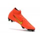Soccer Shoes For Men - Nike Mercurial Superfly 6 Elite FG Orange Yellow