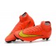 Soccer Shoes For Men - Nike Mercurial Superfly 6 Elite FG Orange Yellow
