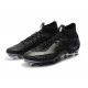 Soccer Shoes For Men - Nike Mercurial Superfly 6 Elite FG All Black