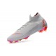 Soccer Shoes For Men - Nike Mercurial Superfly 6 Elite FG Gray Red