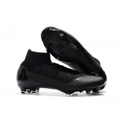 Soccer Shoes For Men - Nike Mercurial Superfly 6 Elite FG All Black World Cup