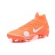 Soccer Shoes For Men - Nike Mercurial Superfly 6 Elite FG Off-White For Nike - Orange White Blue Yellow