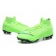 Soccer Shoes For Men - Nike Mercurial Superfly 6 Elite FG Green Black