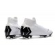 Soccer Shoes For Men - Nike Mercurial Superfly 6 Elite FG White Black