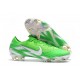 Football Boots for Men - Nike Mercurial Vapor XII 360 Elite FG Green Silver