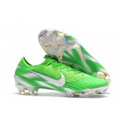 Football Boots for Men - Nike Mercurial Vapor XII 360 Elite FG Green Silver