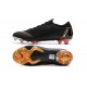 Football Boots for Men - Nike Mercurial Vapor XII 360 Elite FG Black Total Orange White