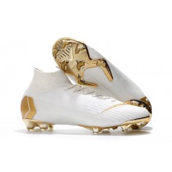 Soccer Shoes For Men - Nike Mercurial Superfly 6 Elite FG All Black World Cup