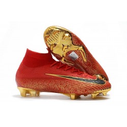 2018 Nike cr7 Mercurial Superfly 6 Elite FG White Gold