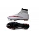Nike Soccer Shoes - Mercurial Superfly 4 FG Soccer Cleats White Red Black