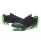 CR7 Soccer Cleats - Nike Mercurial Vapor XII 360 Elite Firm-Ground Clear Jade Metallic Vivid White Gold