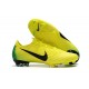 CR7 Soccer Cleats - Nike Mercurial Vapor XII 360 Elite Firm-Ground Clear Jade Metallic Vivid White Gold