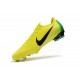CR7 Soccer Cleats - Nike Mercurial Vapor XII 360 Elite Firm-Ground Clear Jade Metallic Vivid White Gold