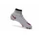 Nike Soccer Shoes - Mercurial Superfly 4 FG Soccer Cleats White Red Black