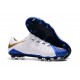 Neymar Soccer Cleats Nike HyperVenom Phantom III FG Blue White Gold