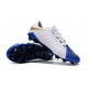 Neymar Soccer Cleats Nike HyperVenom Phantom III FG Blue White Gold