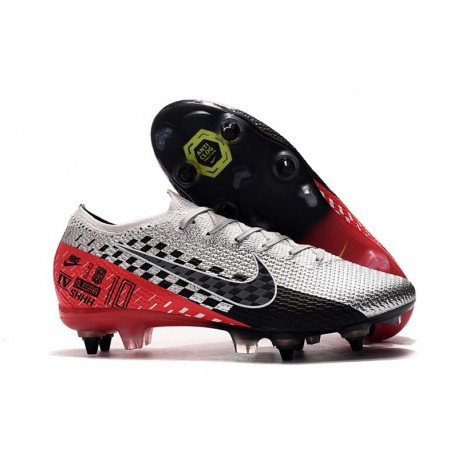 Nike Mercurial Vapor 13 Elite SG-Pro AC Neymar Chrome Black Red