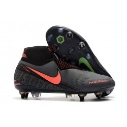 Nike Phantom Vision Elite DF SG-Pro Anti Clog Dark Grey Bright Mango