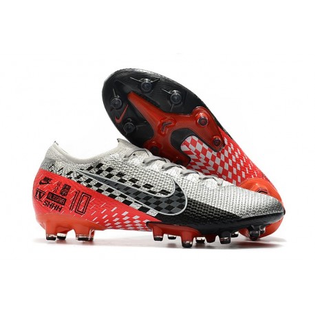 Nike Mercurial Vapor XIII Elite AG-PRO Neymar Chrome Black Red