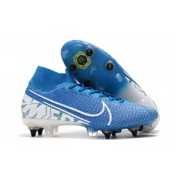 Nike Mercurial Superfly VII Elite SG-PRO AC New Lights Blue White