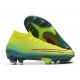 Nike Men's Mercurial Superfly 4 FG Football Cleats Volt Hyper Pink Black
